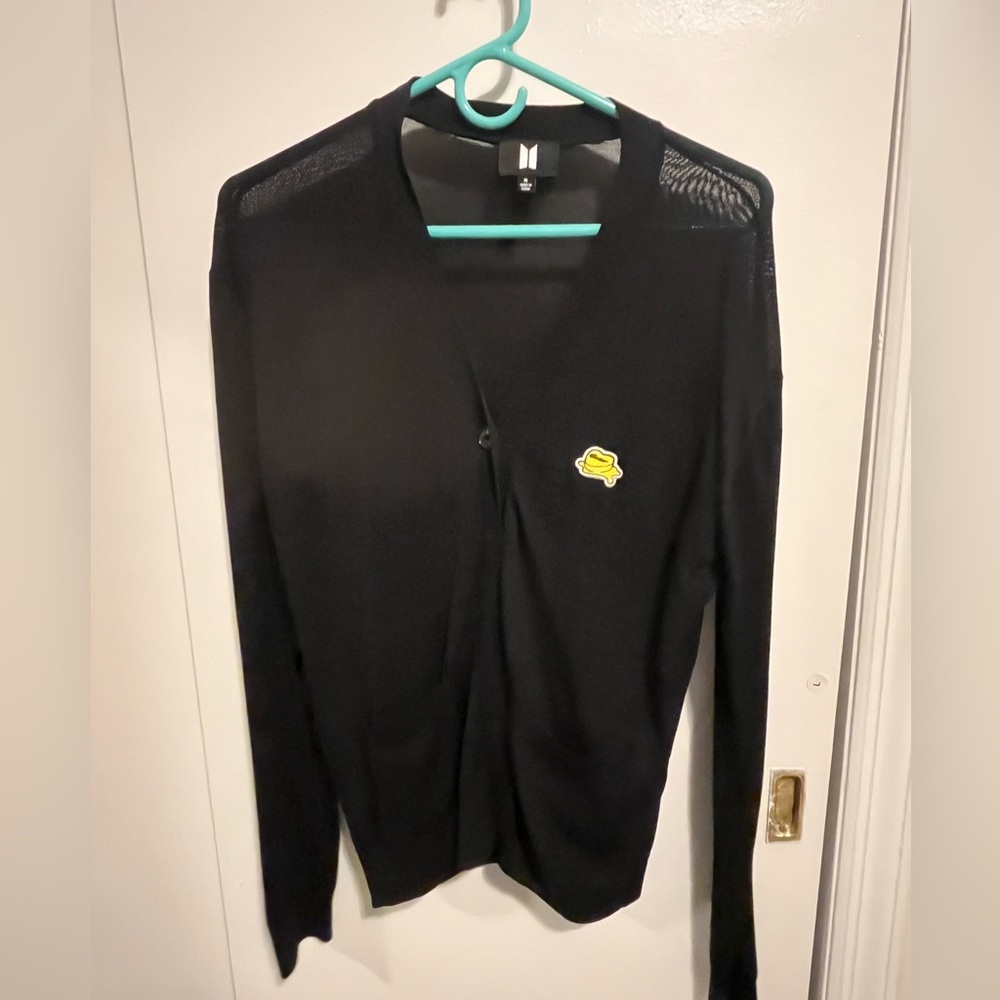BTS Cardigan with Butter Patch - size Medium - Jungkook
